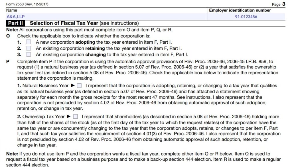 How To Fill Out Form 2553 for S-corps and LLCs