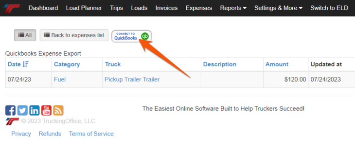 Quickbooks For Small Trucking Business