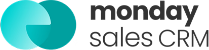 The monday Sales CRM logo.