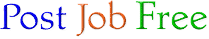 PostJobFree logo.
