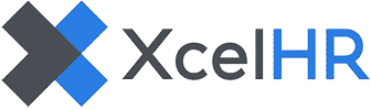 XcelHR logo.