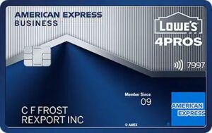 Lowe’s Business Rewards Card From American Express