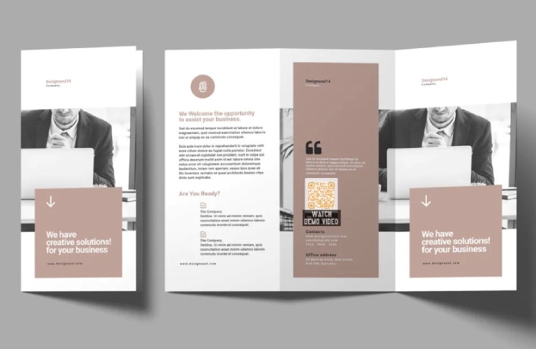 brochure design inspiration