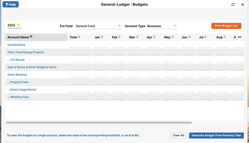 Budgeting Module from IconCMO.