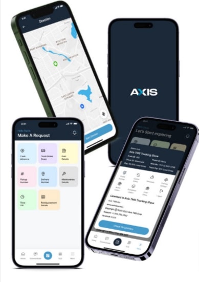 Screenshot of Driver Mobile App Multi-Features