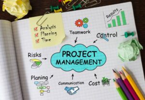 Project management concept.