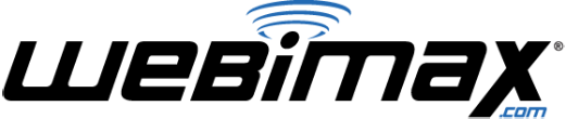 The WebiMax logo.