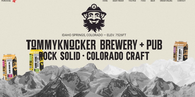 Tommyknocker Brewery + Pub homepage