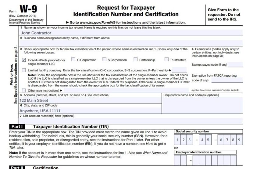 W9 vs 1099 Comparing IRS Contractor Tax Forms & How to Use Each