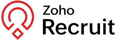 Zoho Recruit logo.