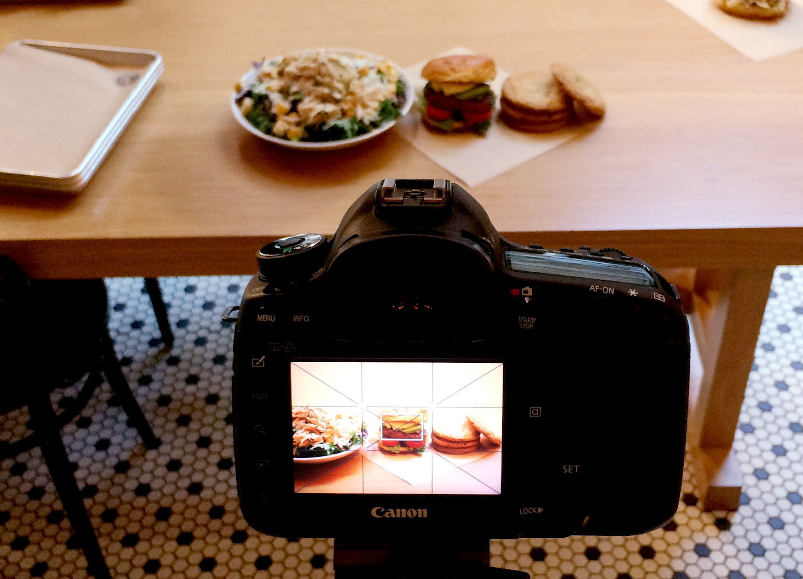 A professional food photographer.