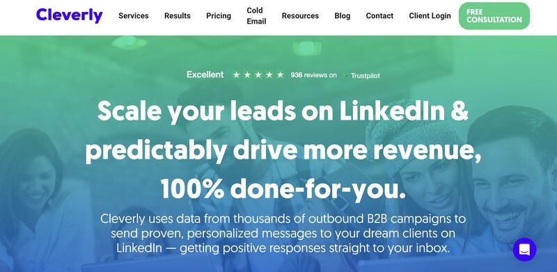 Cleverly scales your leads in LinkedIn