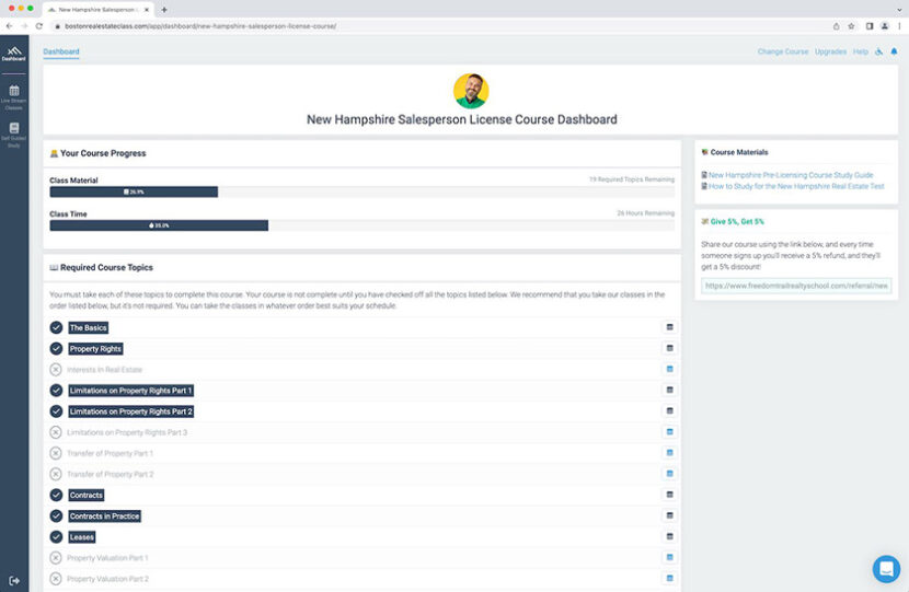 6 Best New Hampshire Online Real Estate License Courses