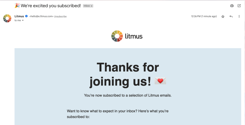 Litmus permission-based email best practices
