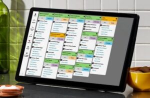 TouchBistro Kitchen Display System on tablet.