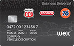 Phillips 66® Conoco® 76® Business Universal Card.