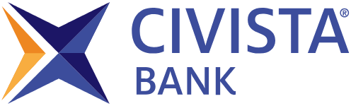 Civista Bank Business checking logo