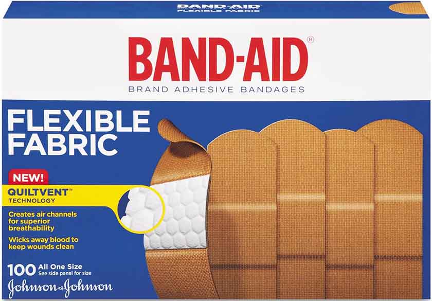 Band-Aids by Johnson & Johnson.