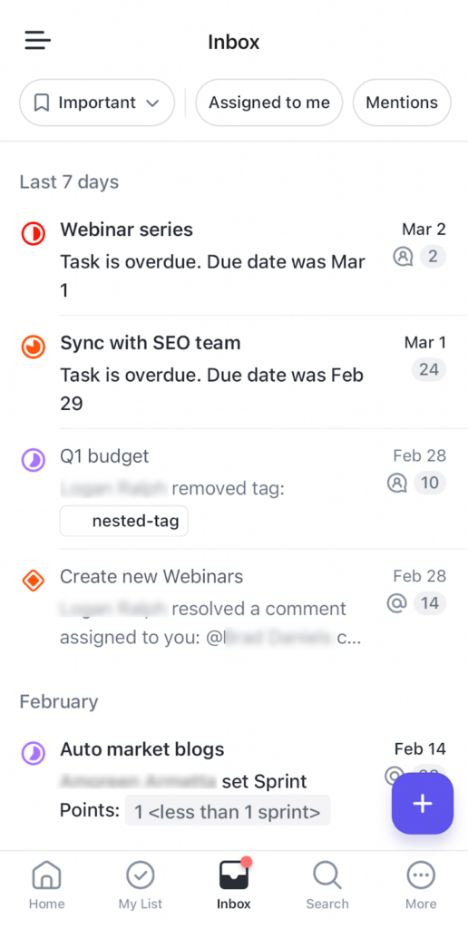 ClickUp AI summarizes comment threads in tasks and inbox