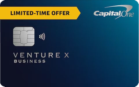 Capital One Venture X Business Credit Card sample.