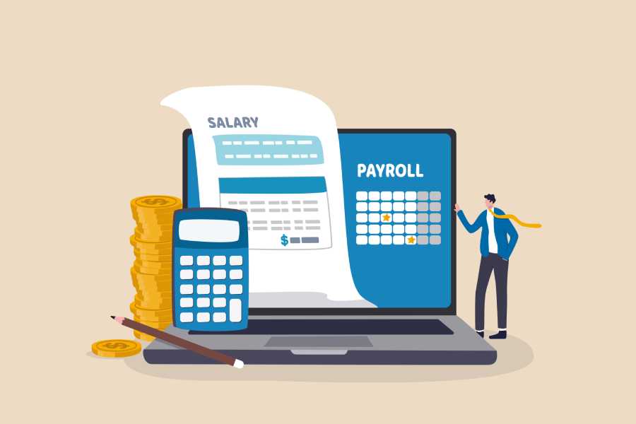Payroll system requirements checklist.