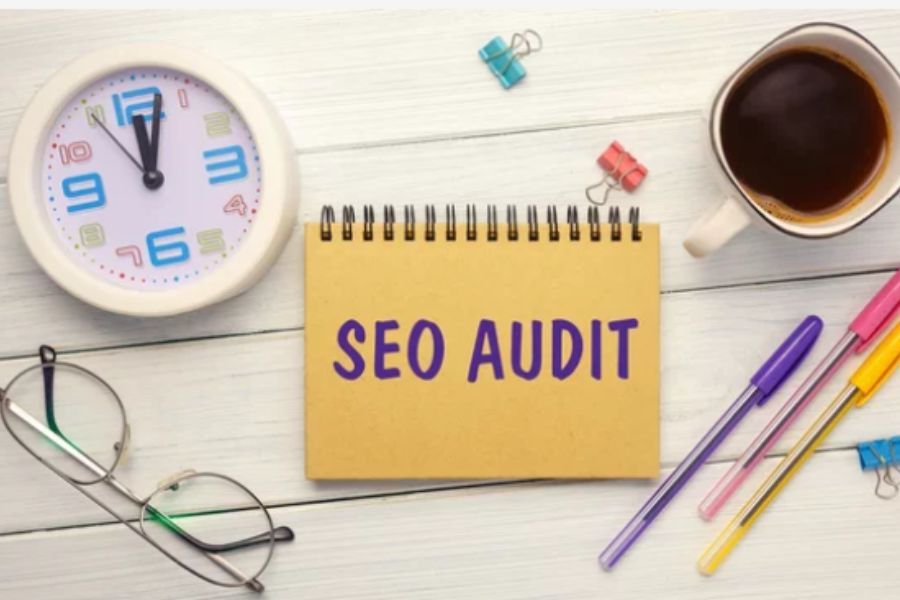 Note with SEO audit.