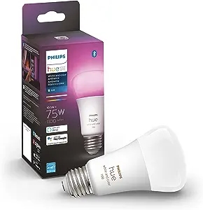 A pack of Philips Hue Smart LED Bulb.