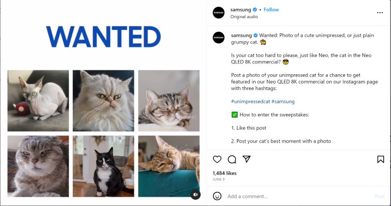 Samsung’s human-centric brand voice on social media