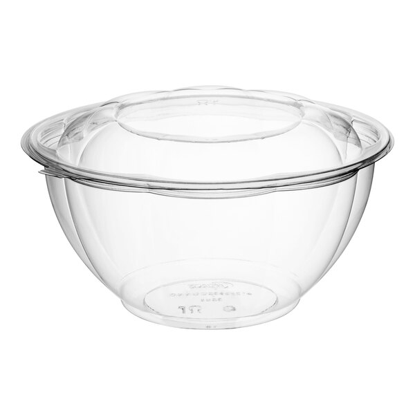 Clear salad container