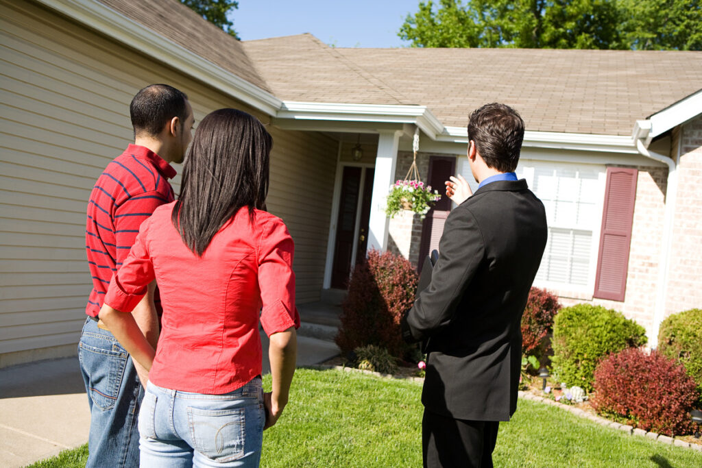 Image of an agent selling as-is property