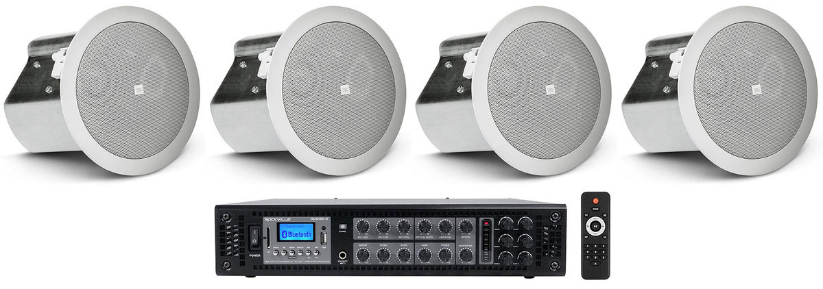 Commercial speaker equipment.