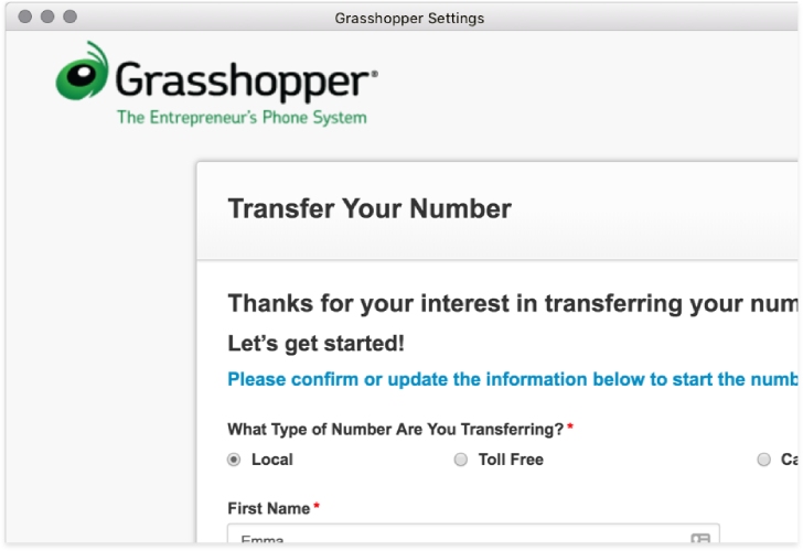 A snapshot of Grasshopper's form for facilitating number porting