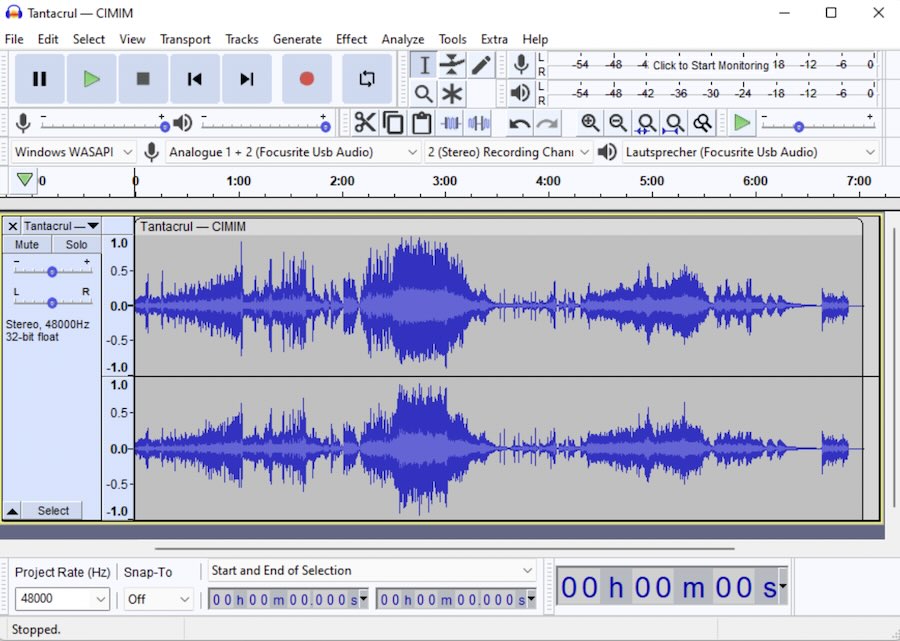 A look inside Audacity's audio editor and sound mixer.