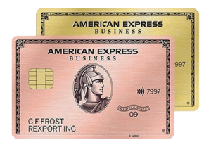 American Express® Business Gold Card sample.