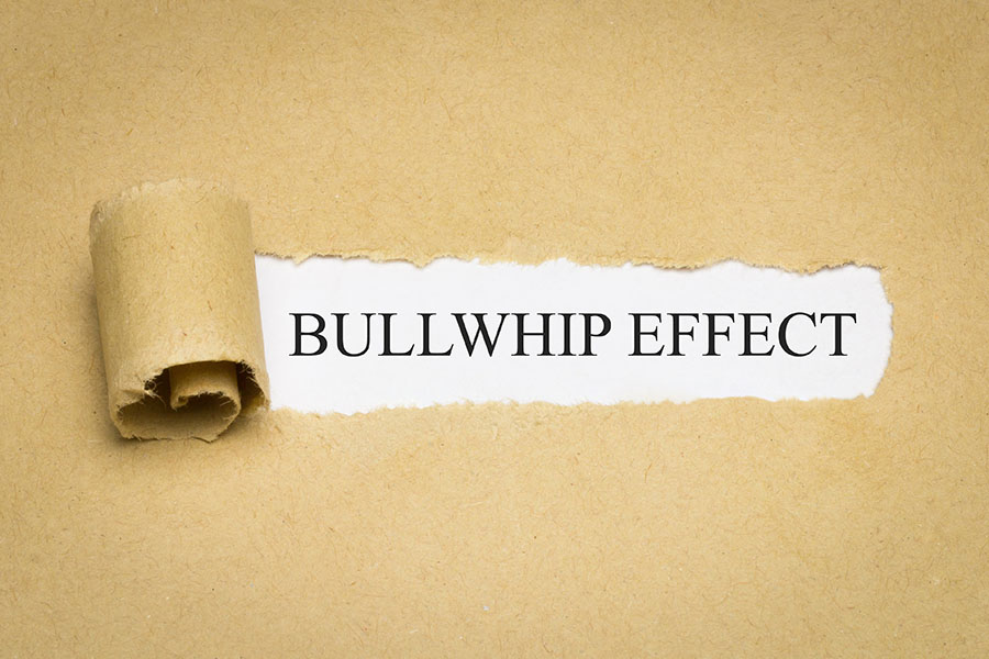What is the bullwhip effect.