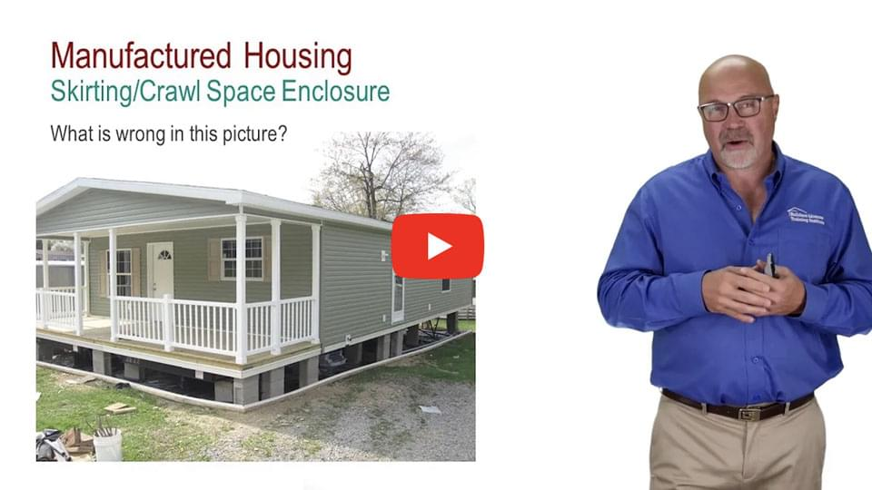 Online Manufactured Home Installer Initial Licensing Course
