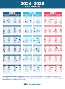 4-4-5 Calendar: Free 2024-2026 Download & How to Use