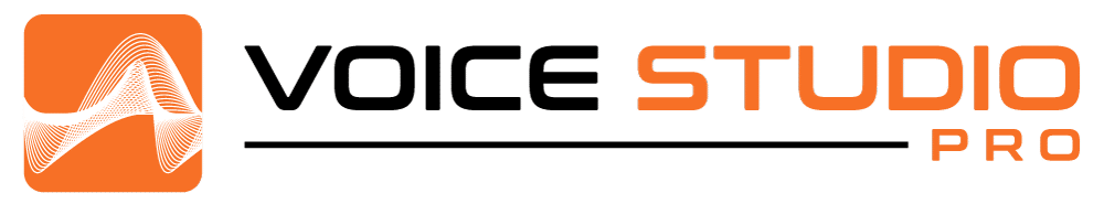 Logo of Voice Studio Pro in Orange