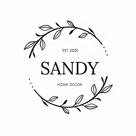 logo design for Sandy Home Decor created on LogoMakr