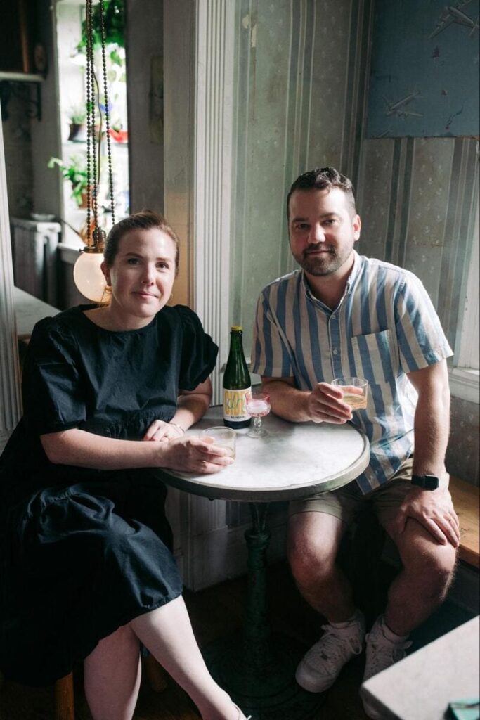 Berkshire Cider Project founders Katherine Hand and Matt Brogan