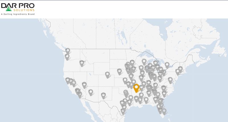 DAR PRO Solutions location map.