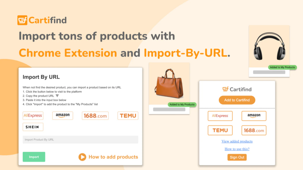 Cartifind product page