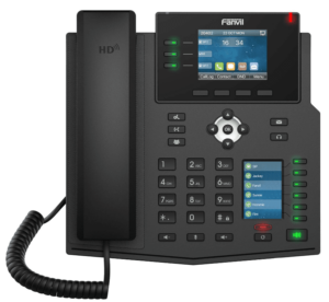 The Fanvil X4U-V2 deskphone.