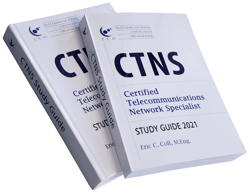 Two study guidebooks for CTNS from Telecommunications Certification Organization.