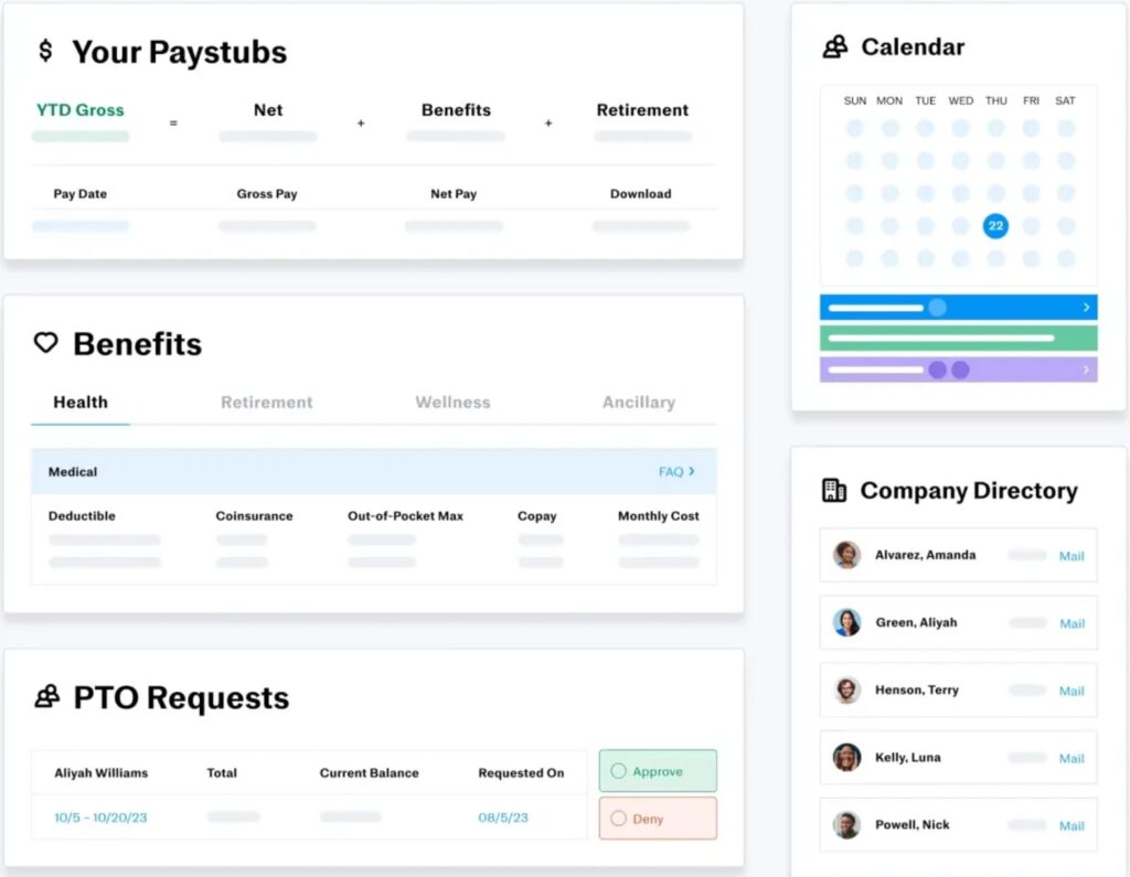 Justwork's PEO dashboard is a payroll and HR powerhouse