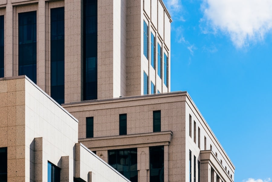 Architecture details of building