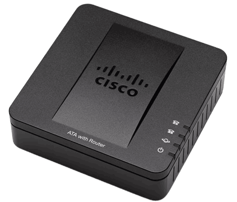 The Cisco SPA112 ATA.