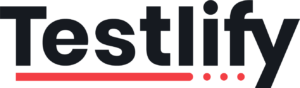 Testlify logo.