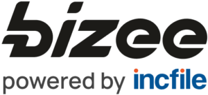 Bizee logo.