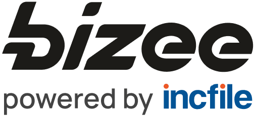 Bizee logo.